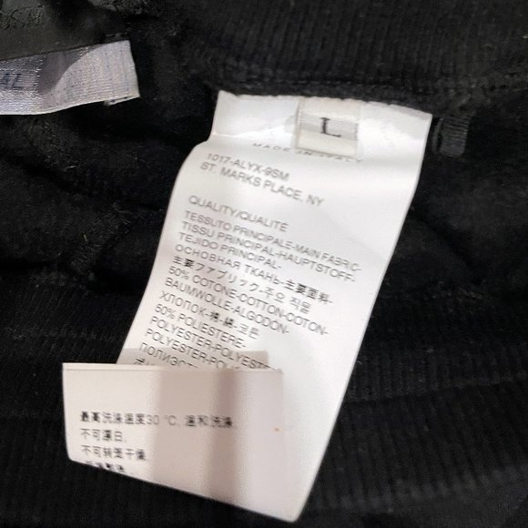 1017 ALYX 9SM Jogger Shorts    Large - Picture 3 of 6